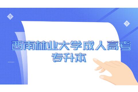 西南林業大學專升本