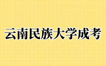 2024年云南民族大學成人高考網上報名流程？